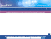 Tablet Screenshot of filterstream.com